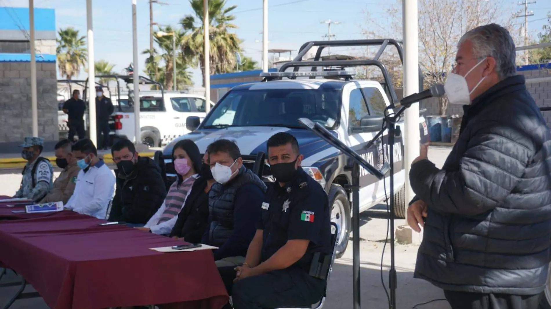 Compromiso Riquelme seguridad Matamoros Coahuila